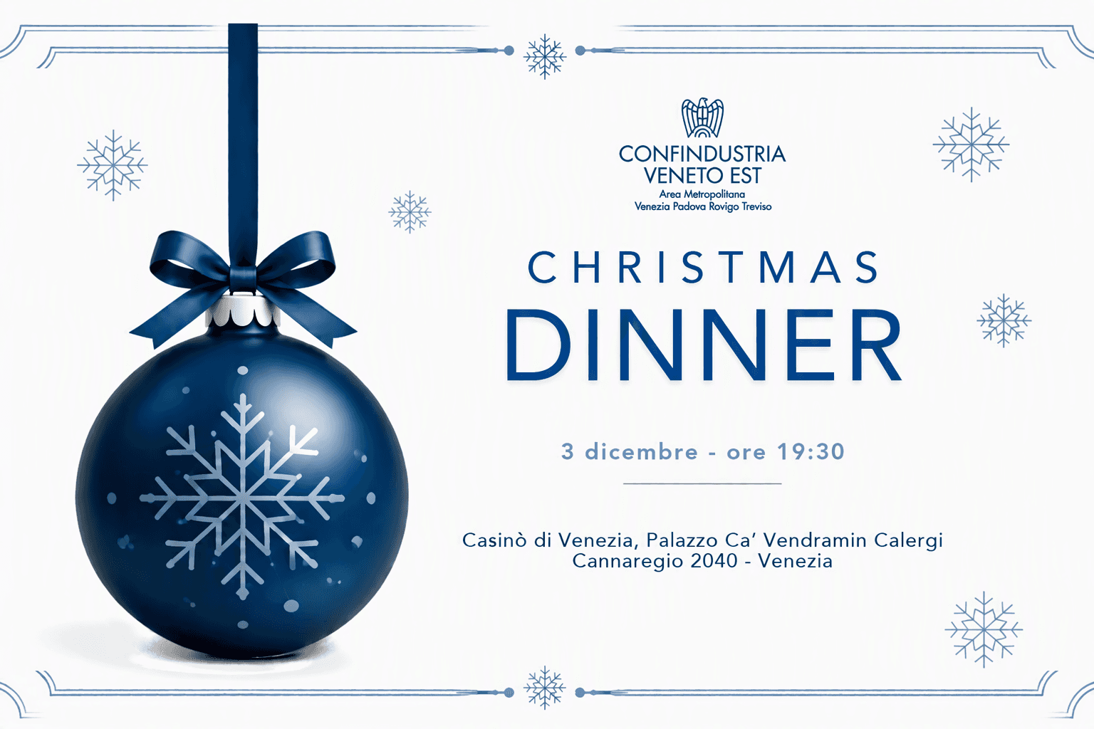 Standing Dinner Soci Territorio di Venezia